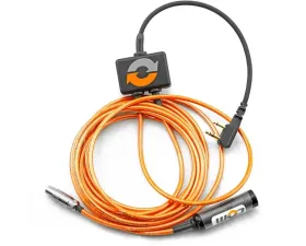 RaceCom Car Wiring Harness IMSA Helmet Kit for Kenwood Radios with K1 Connector